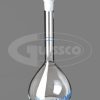 BALÓN VOLUMÉTRICO VIDRIO CLARO CLASE A TAPÓN DE VIDRIO GLASSCO