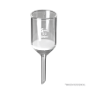 EMBUDO EN VIDRIO CON PLACA FILTRANTE GLASSCO